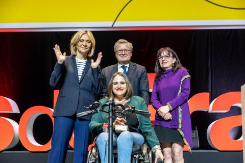 Charlotte Alaux avec Valérie Pécresse présidente de la Région Ile-de-France